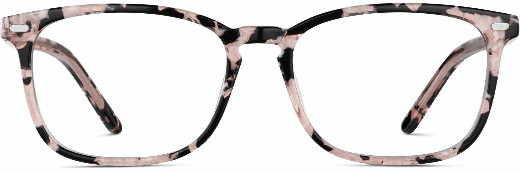 Pink Tortoiseshell Rectangle Glasses · Pink Tortoiseshell · reference