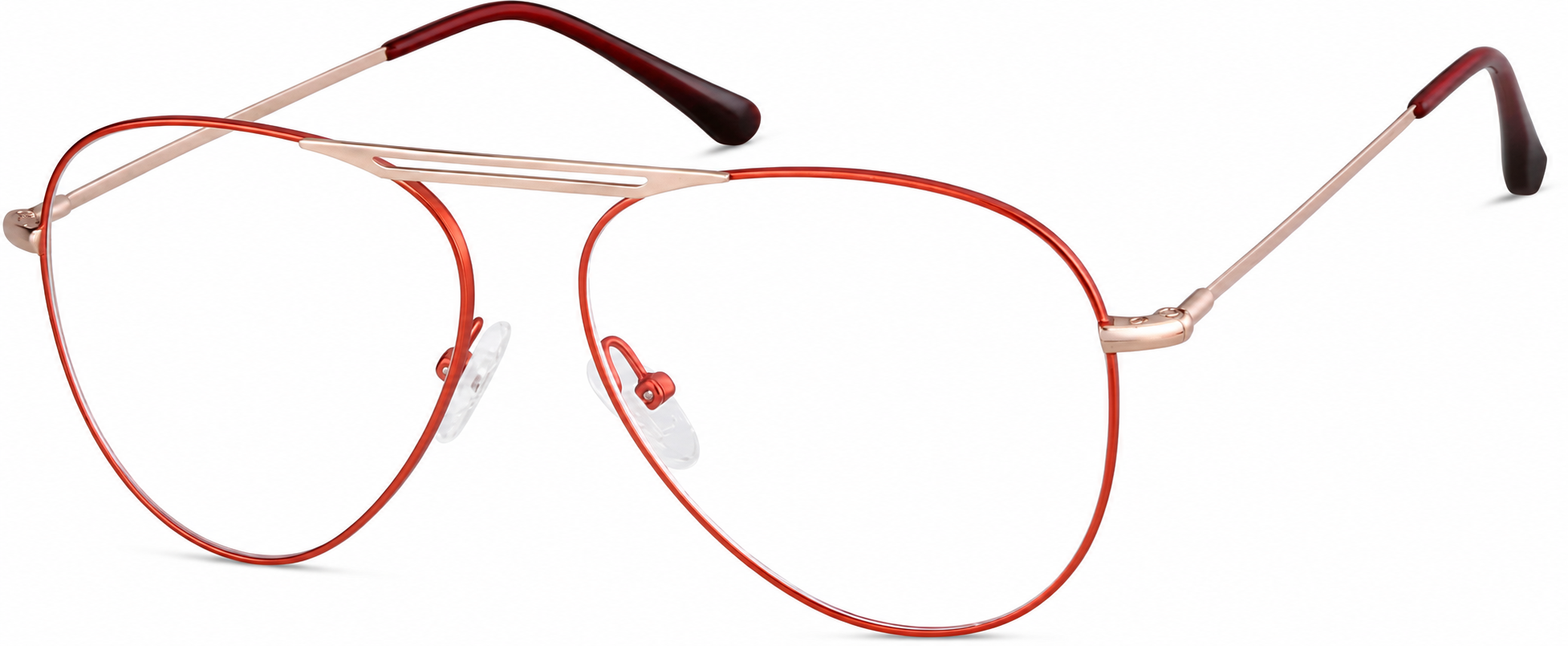 Red Aviator Glasses · Red · reference