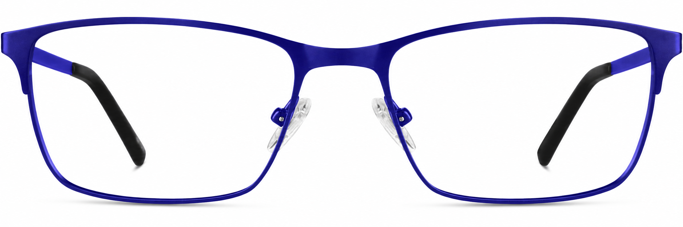 Indigo Rectangle Glasses · Indigo · reference