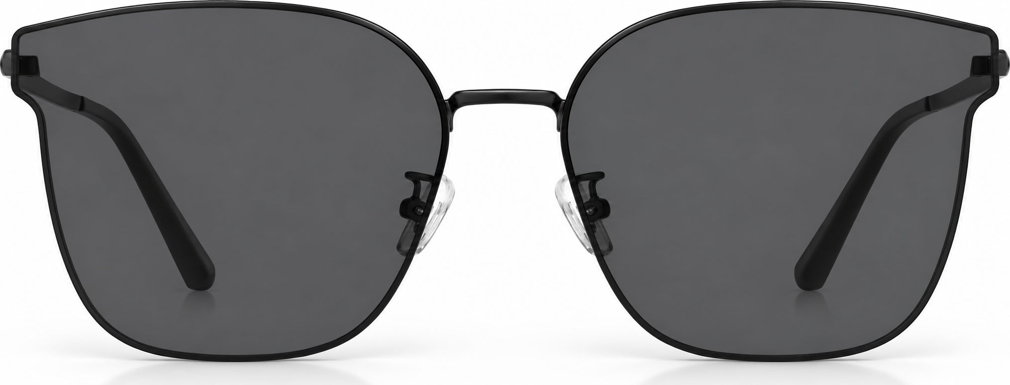 Black Square Sunglasses · Black · reference