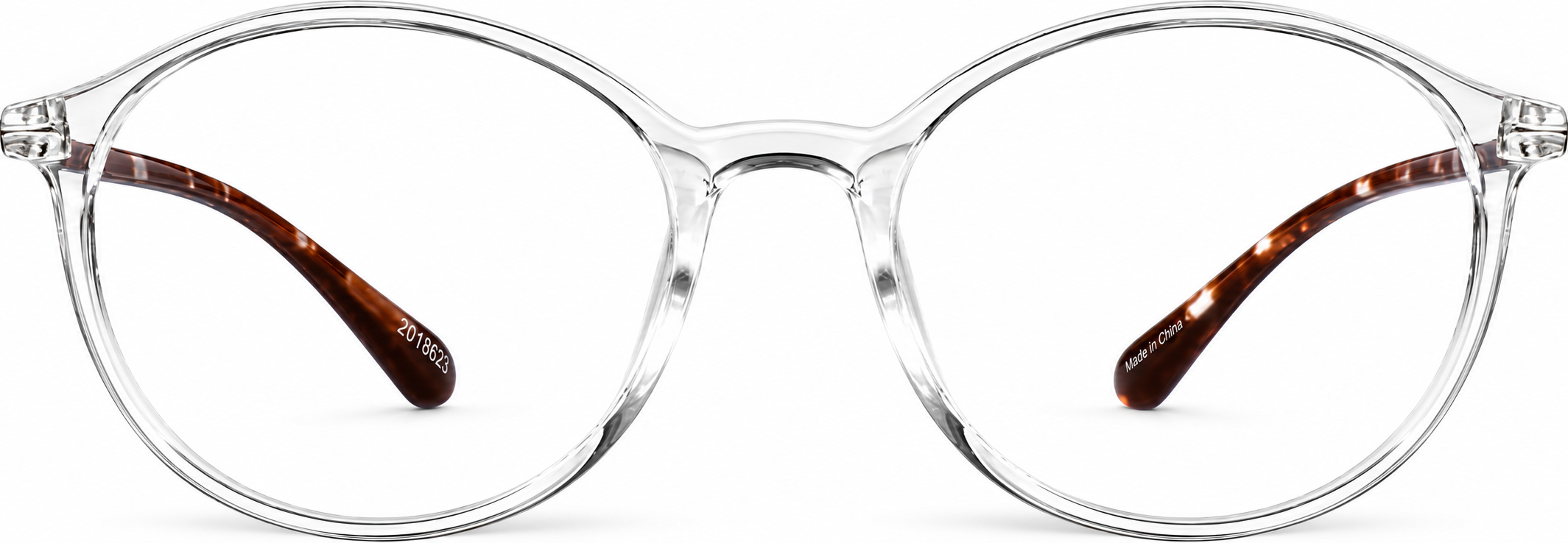 Clear Round Glasses · Clear · reference