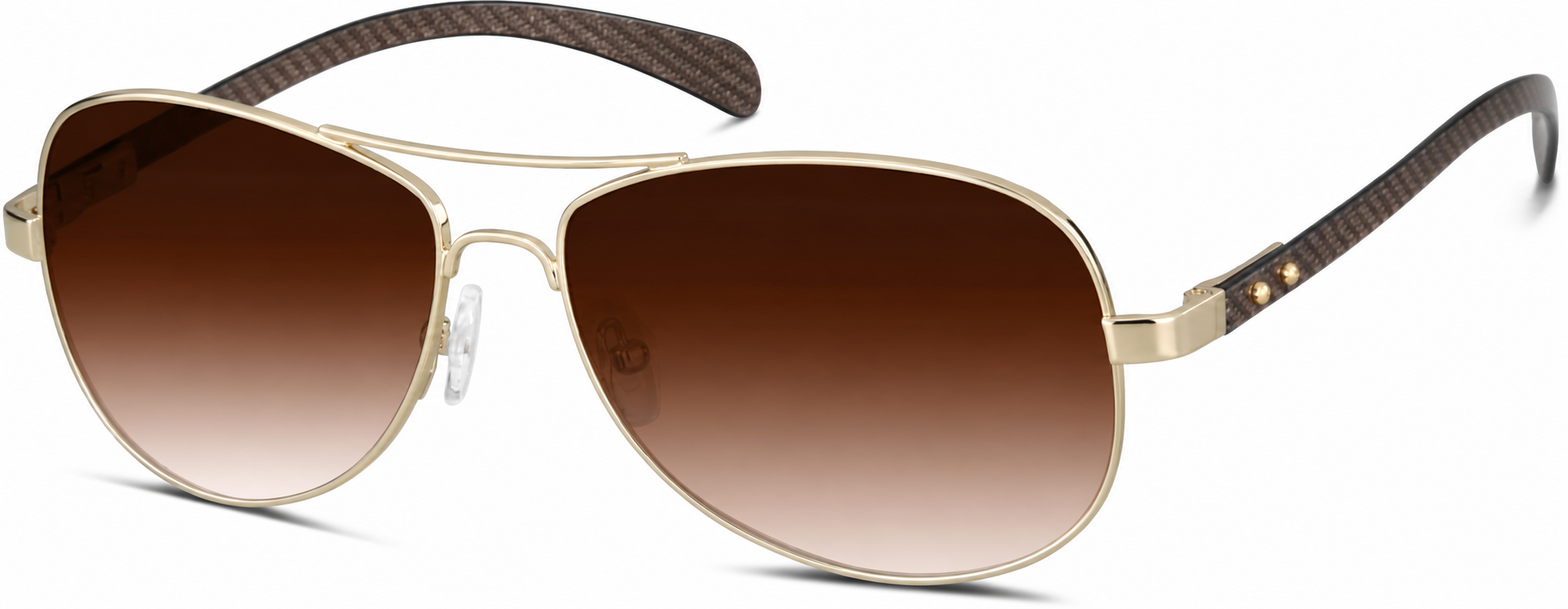 Premium Aviator Sunglasses · Gold · reference