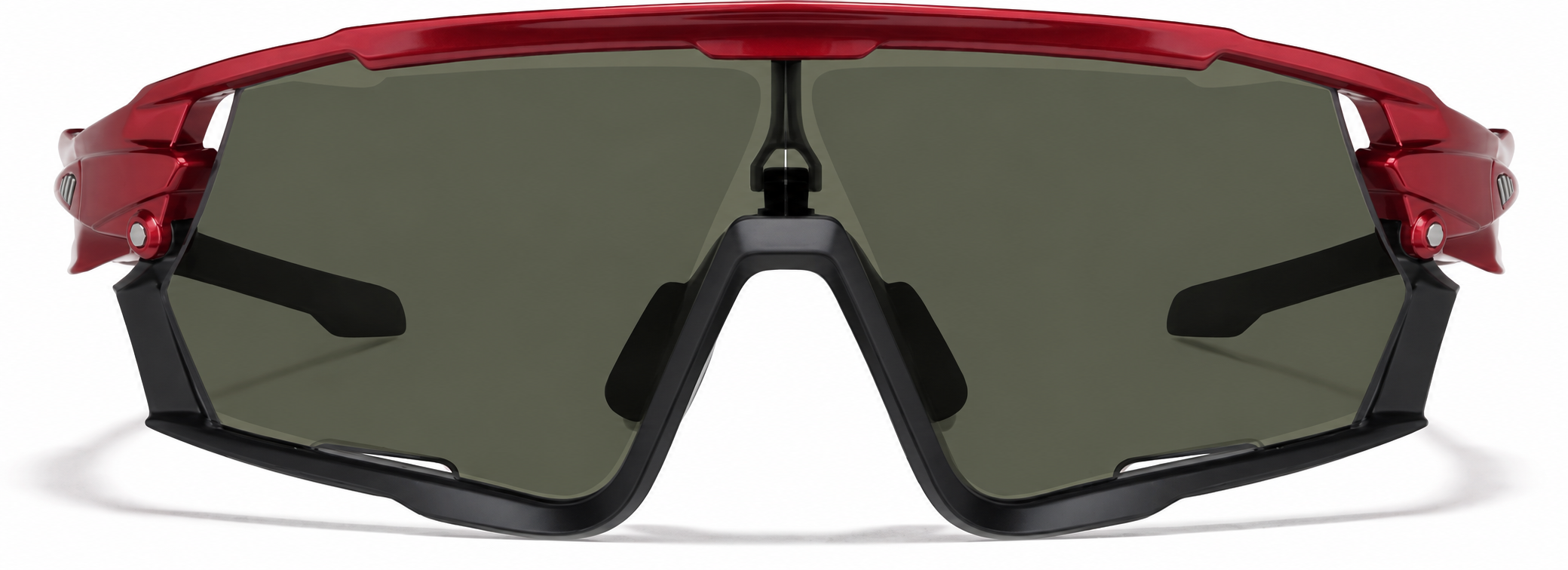 Red Zunnies - Wrap-Around Visor Sunglasses · Red · reference