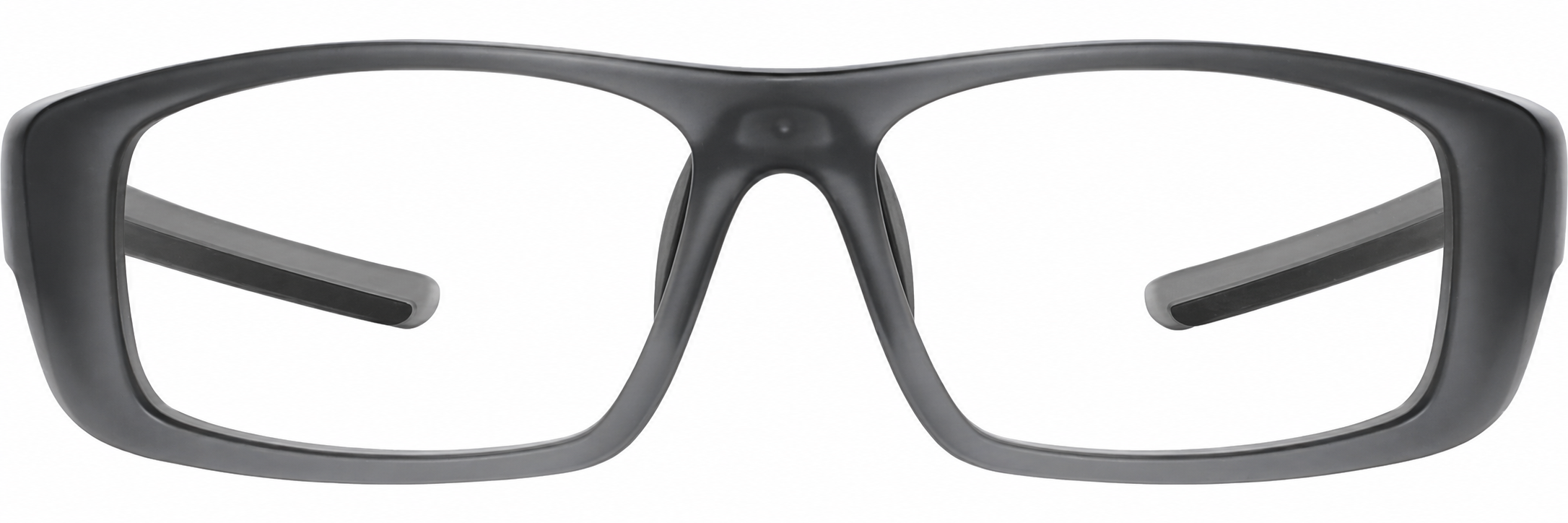 Gray Rectangle Sports Glasses · Gray · reference