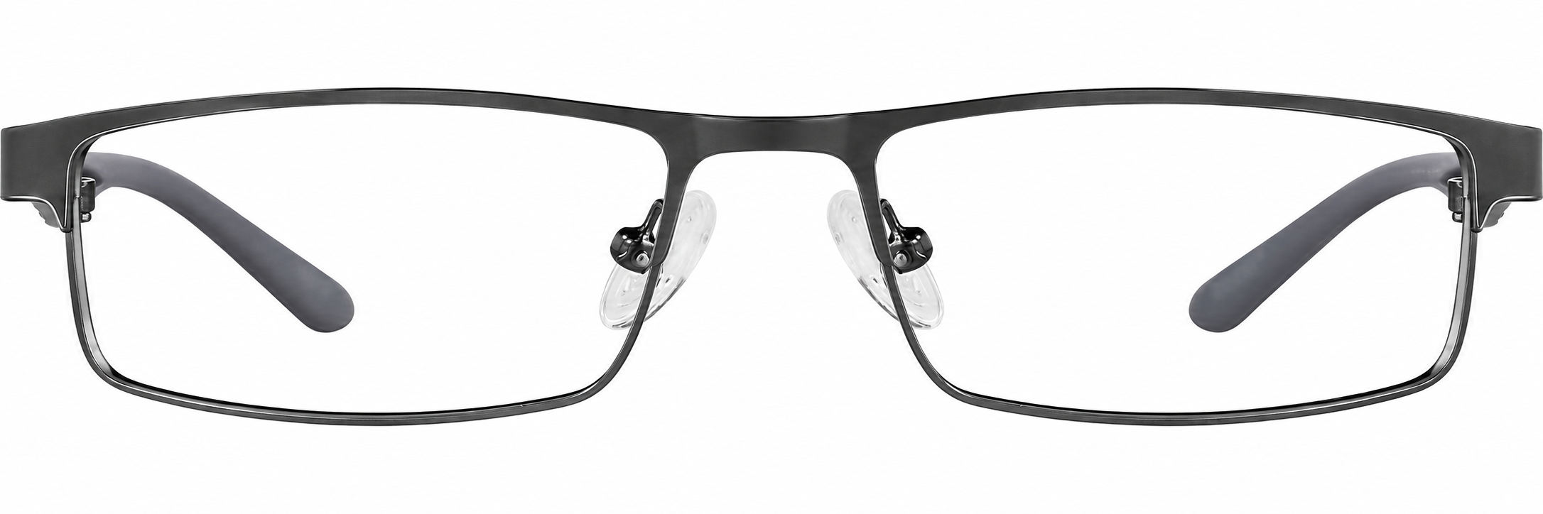 Gray Rectangle Glasses · Gray · reference