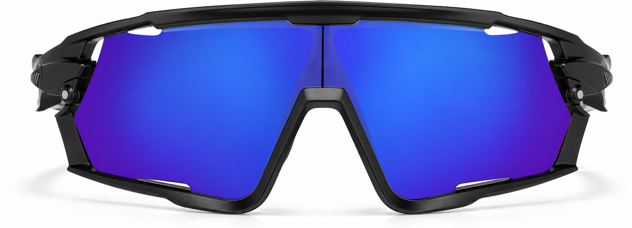 Black Zunnies - Wrap-Around Visor Sunglasses · Black · reference