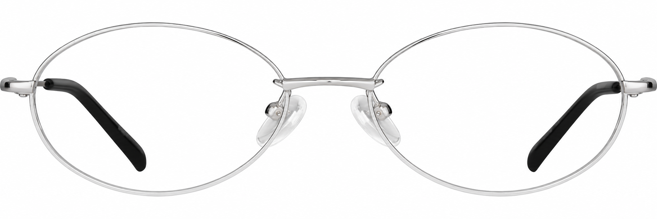 Silver Oval Glasses · Silver · reference