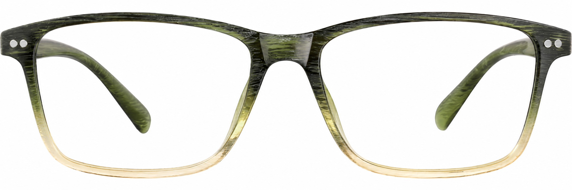 Olive Green Rectangle Glasses · Olive Green · reference