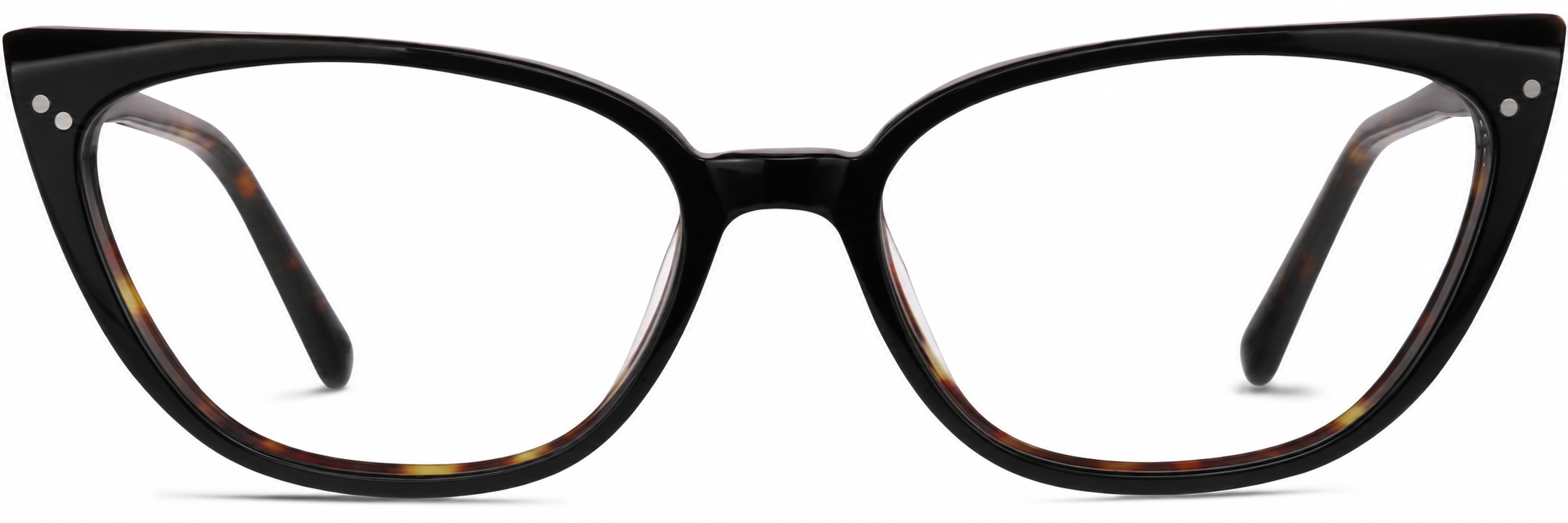 Black Cat-Eye Glasses · Black · reference