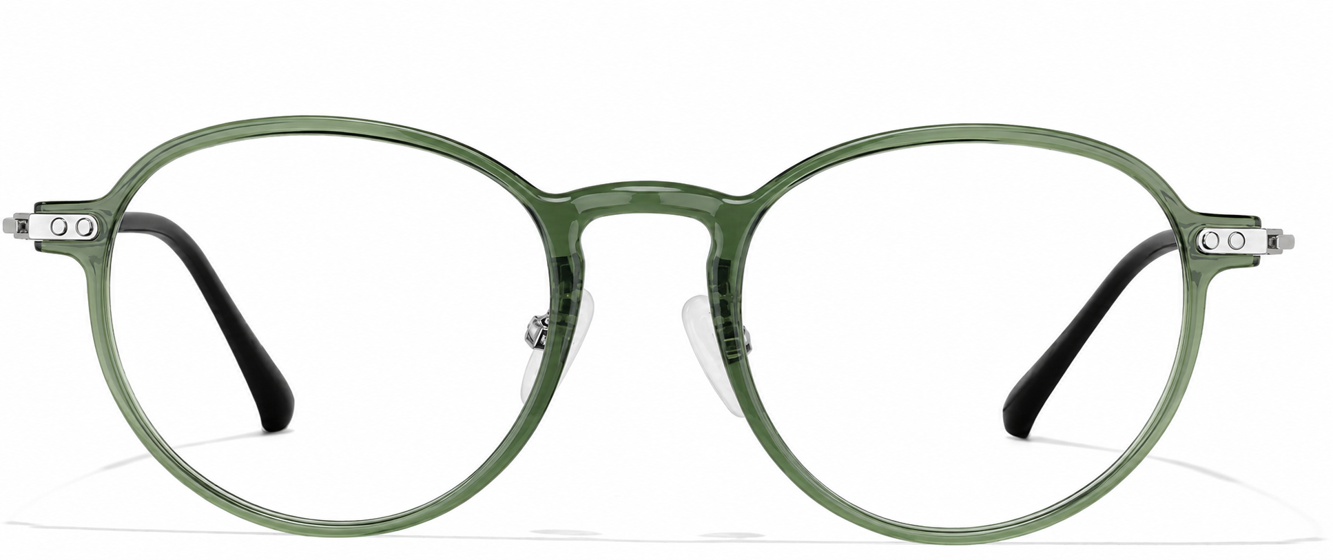 Green Round Glasses · Green · reference