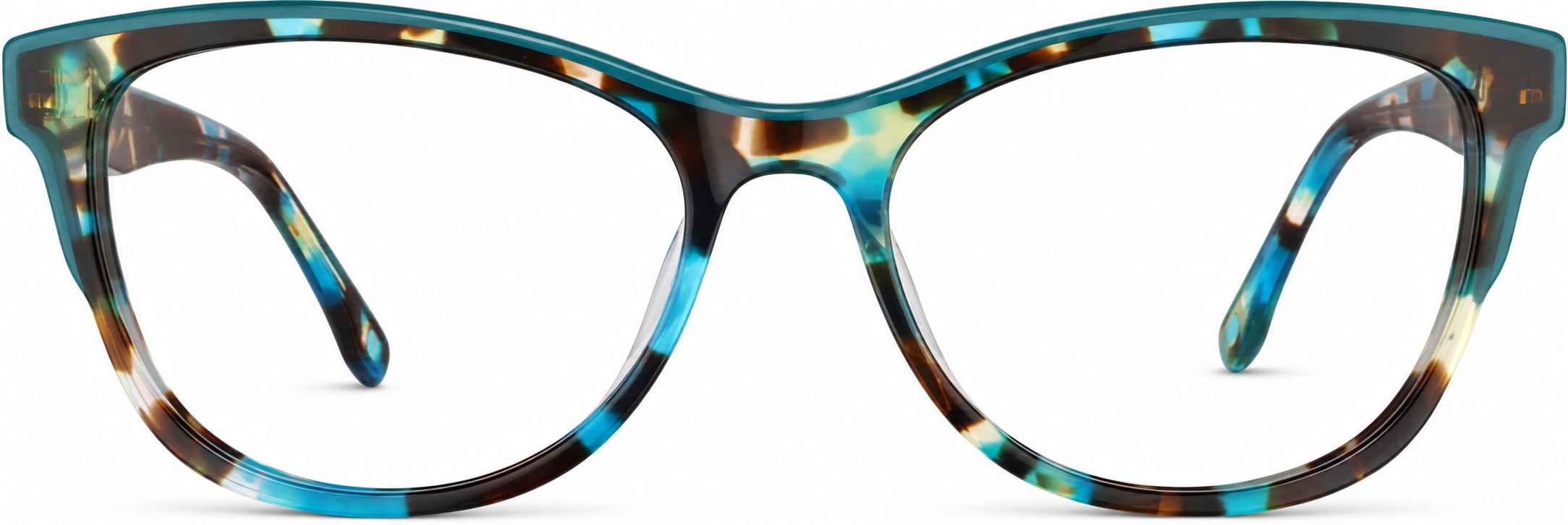 Teal Cat-Eye Glasses · Teal · reference