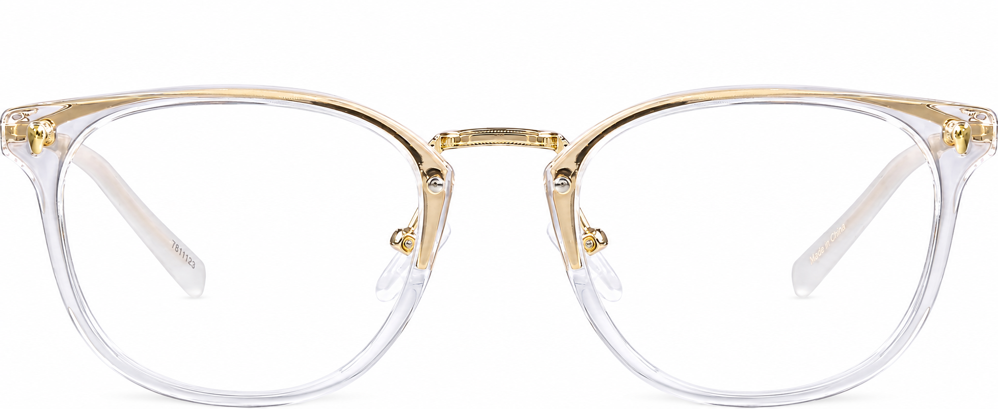 Clear Square Glasses · Clear · reference