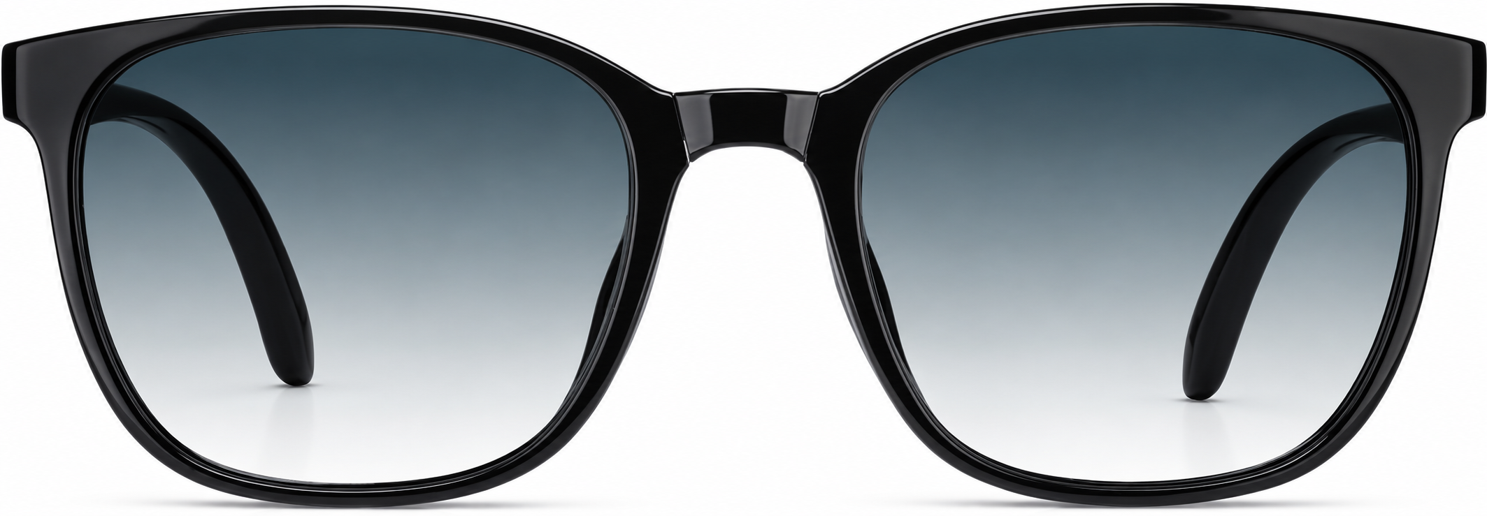 Black Foldable Square Sunglasses · Black · reference