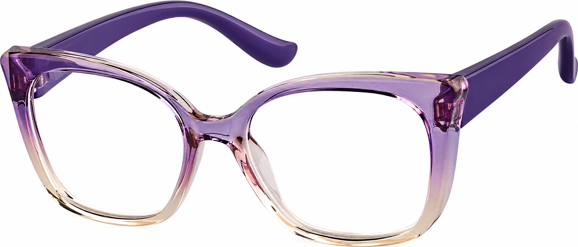 Purple Cat-Eye Glasses · Purple · reference