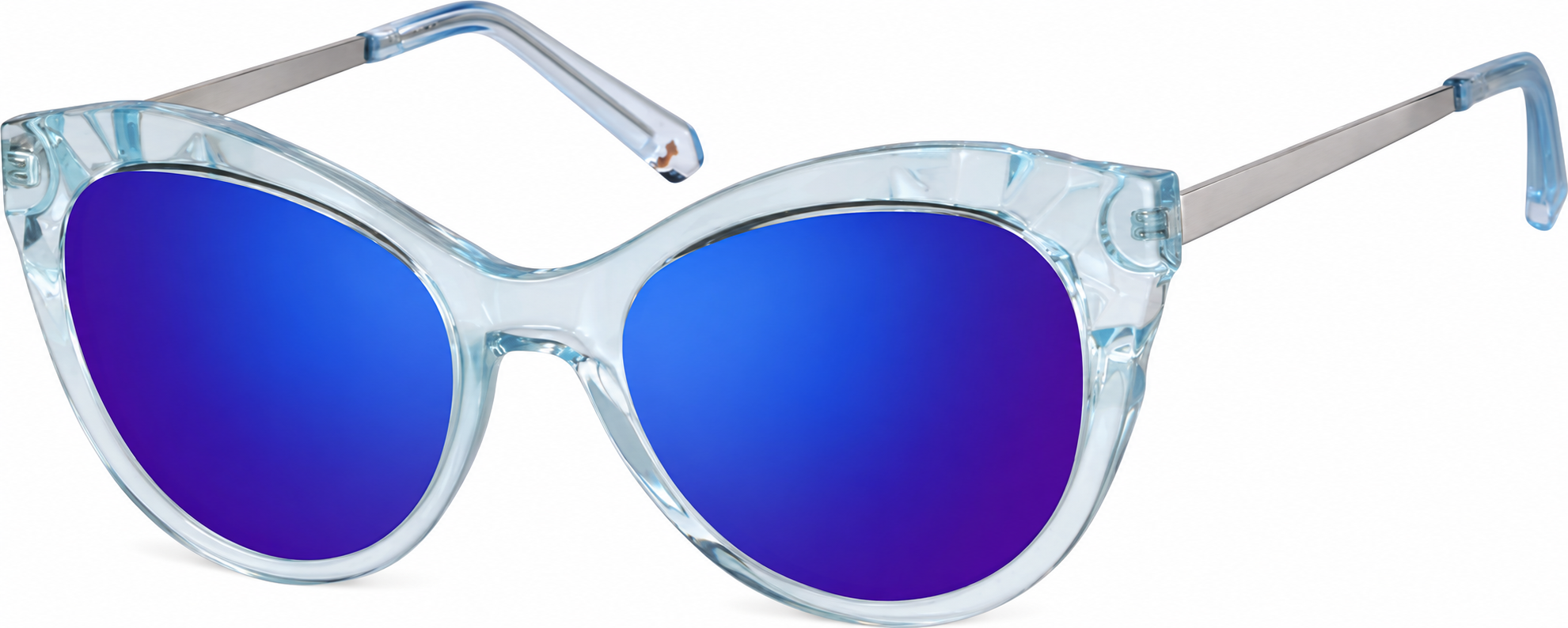 Premium Cat-Eye Sunglasses · Blue · reference