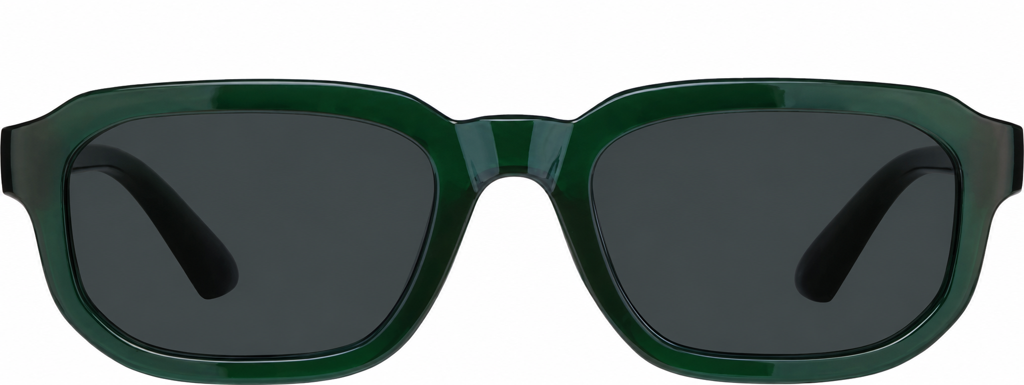 Green Rectangle Sunglasses · Green · reference