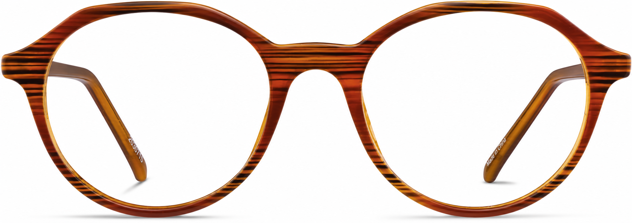 Brown Round Glasses · Brown · reference