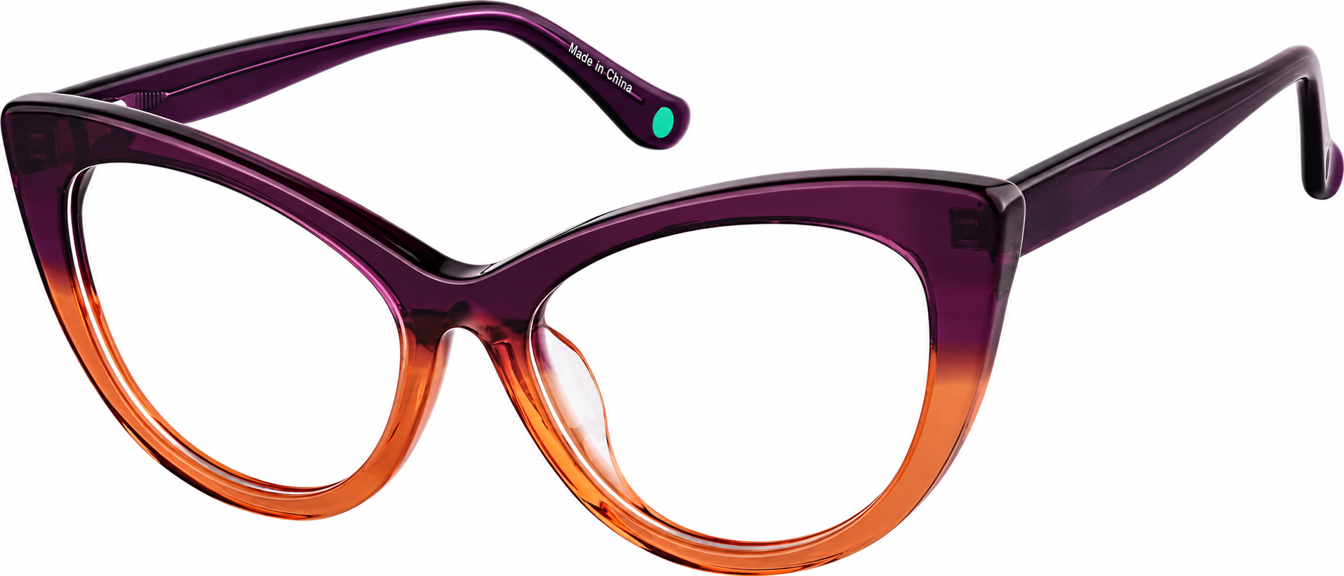 Brown Cat-Eye Glassses Glasses · Brown · reference