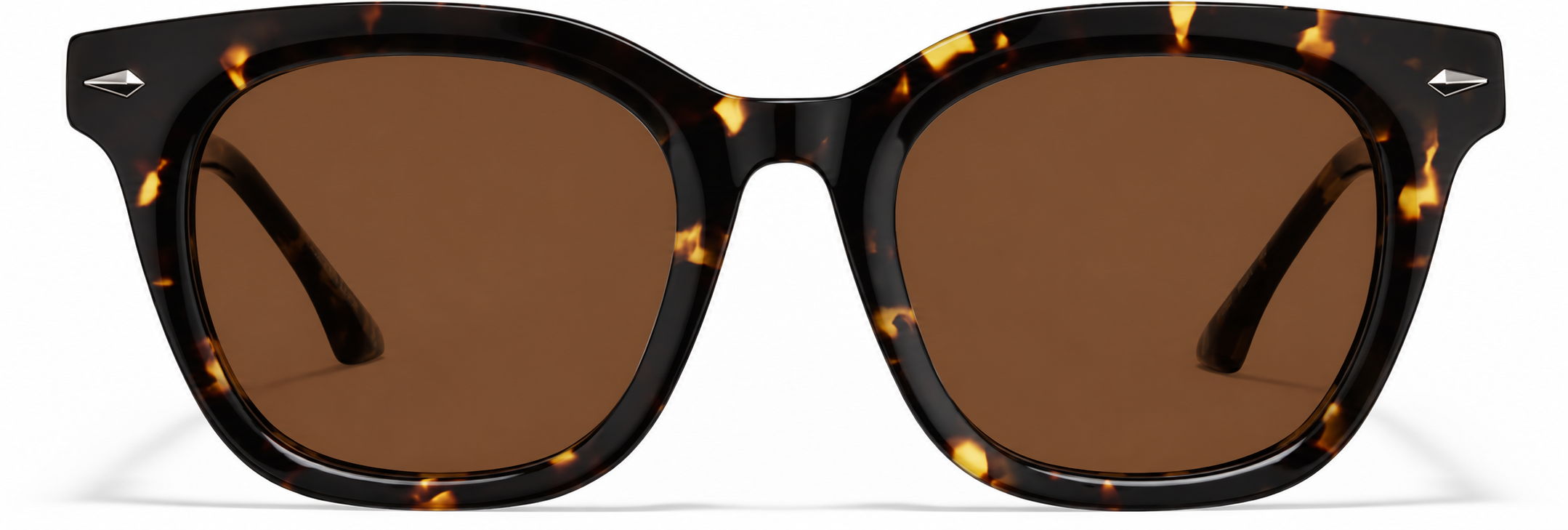 Tortoiseshell Square Sunglasses · Tortoiseshell · reference