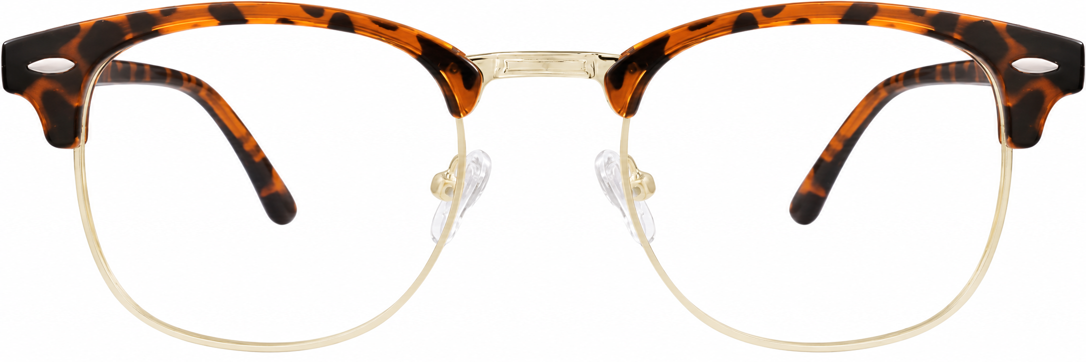 Tortoiseshell Kids' Browline Glasses · Tortoiseshell · reference