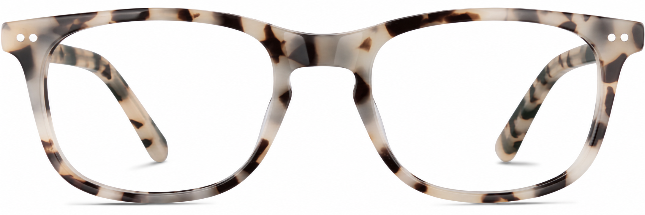 Ivory Tortoiseshell Rectangle Glasses · Ivory Tortoiseshell · reference
