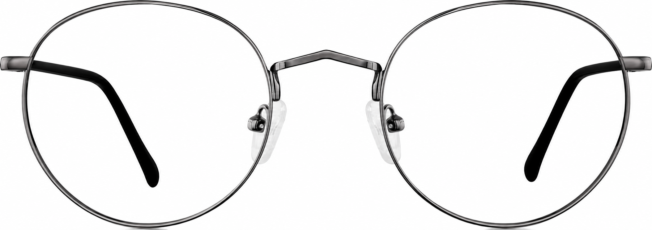 Gray Round Glasses · Gray · reference