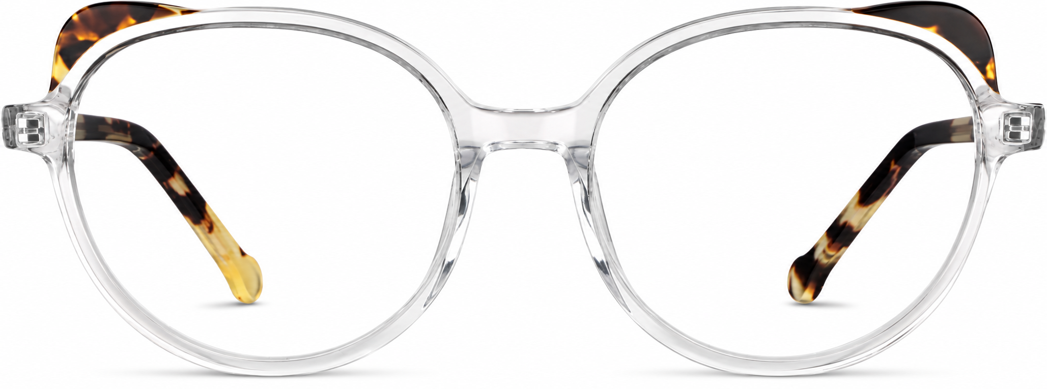 Translucent Kids' Round Glasses · Translucent · reference