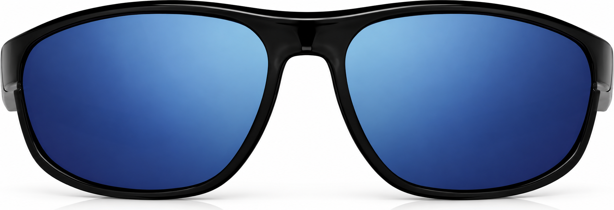 Black Wraparound Sunglasses · Black · reference