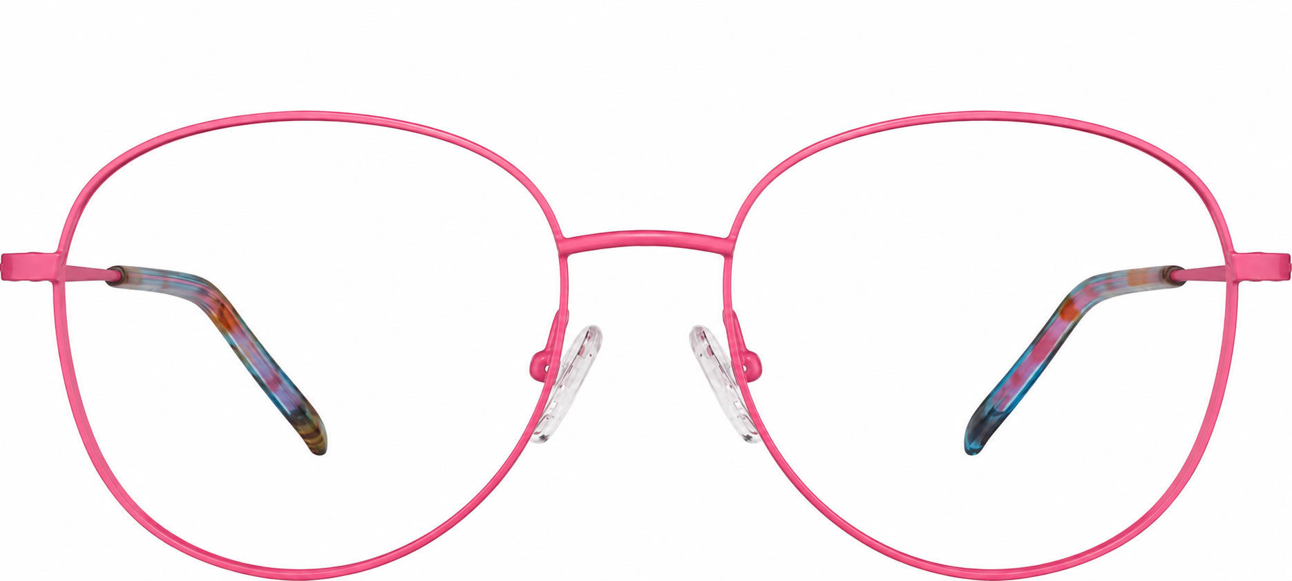 Pink Round Glasses · Pink · reference
