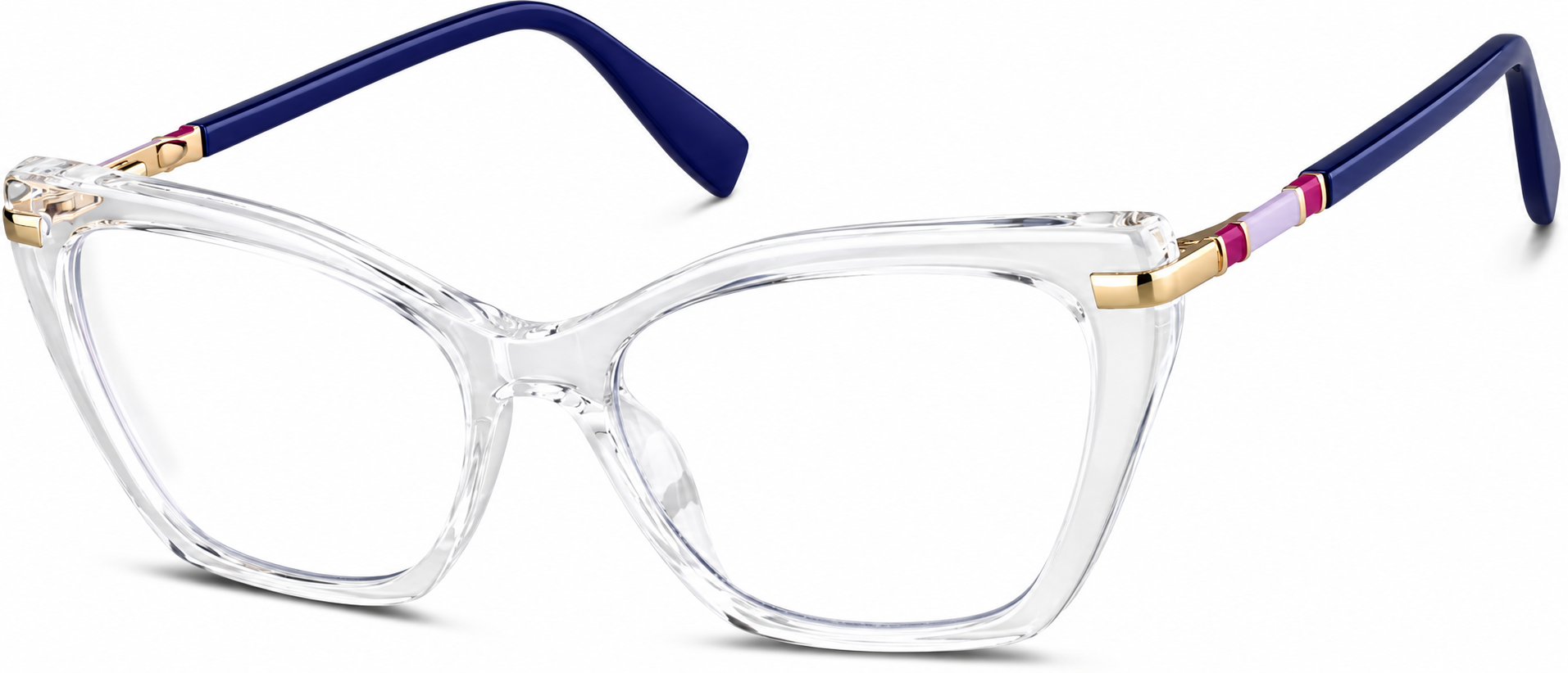 Clear Cat-Eye Glasses · Clear · reference