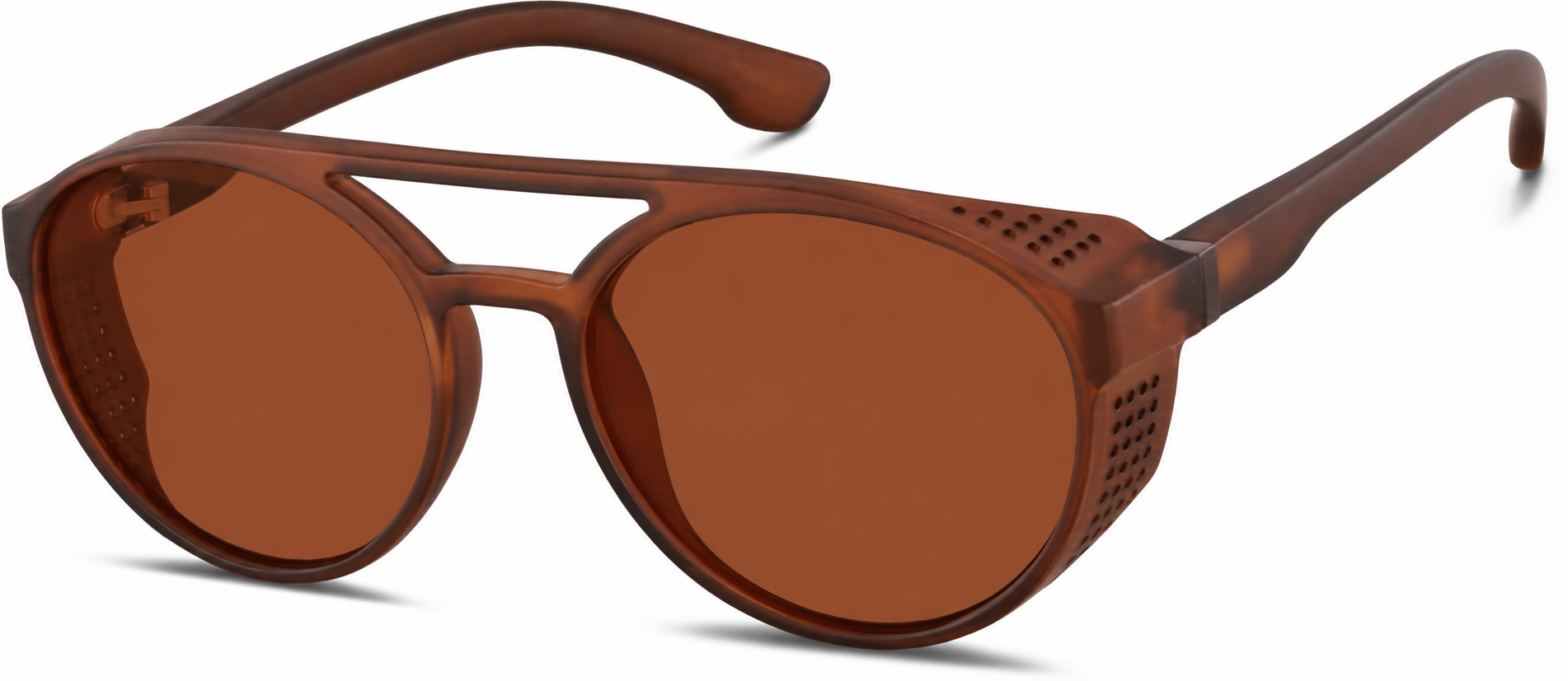 Premium Aviator Sunglasses · Brown · reference