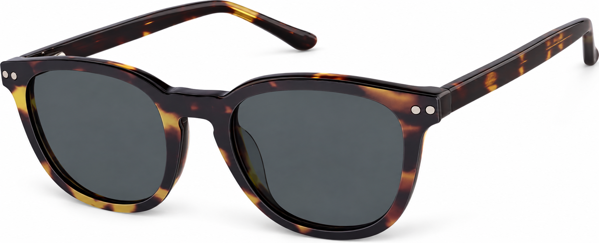 Tortoiseshell Square Magnetic Snap-On Set · Tortoiseshell · reference