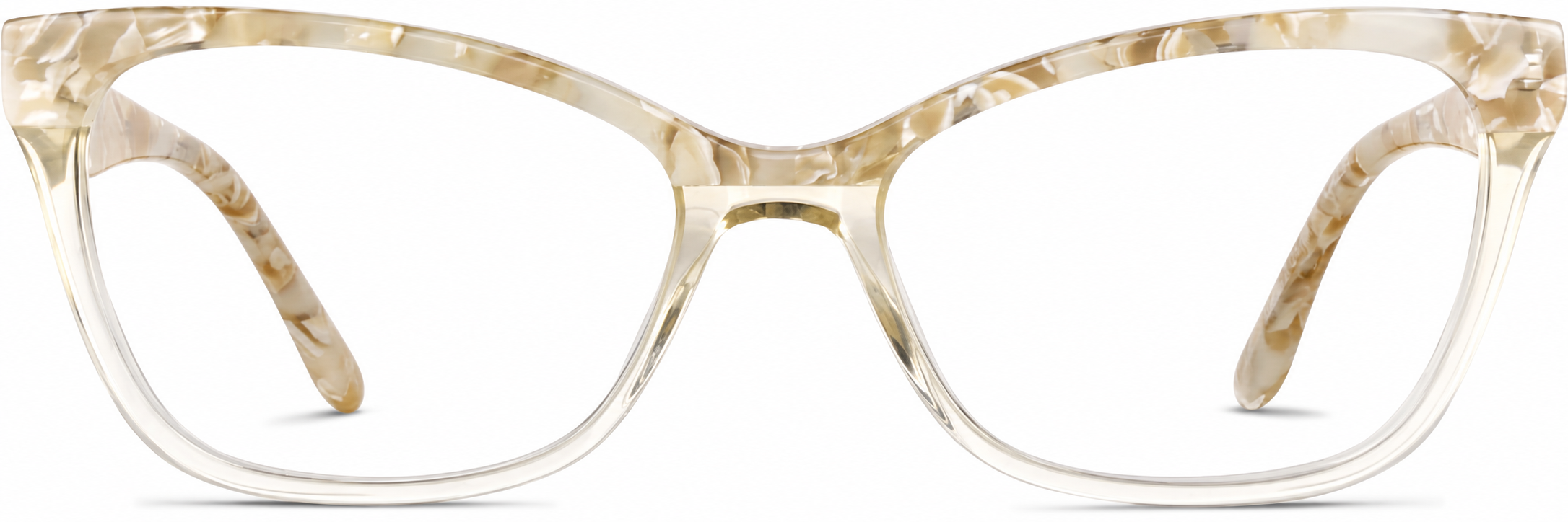 Translucent Cat-Eye Glasses · Translucent · reference