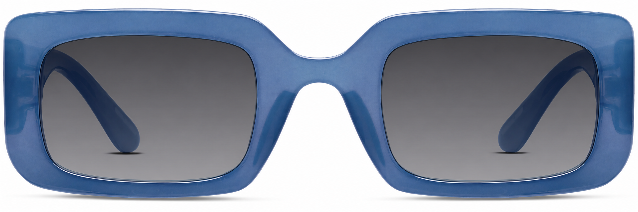 Blue Rectangle Sunglasses · Blue · reference