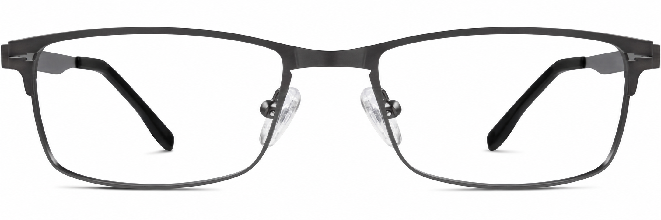 Graphite Rectangle Glasses · Graphite · reference