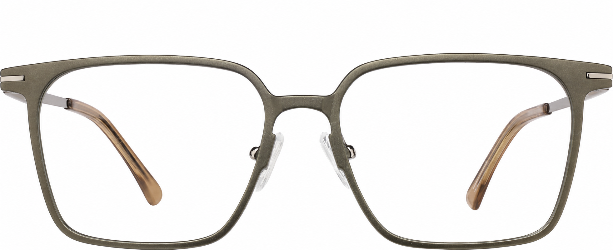 Brown Square Glasses · Brown · reference