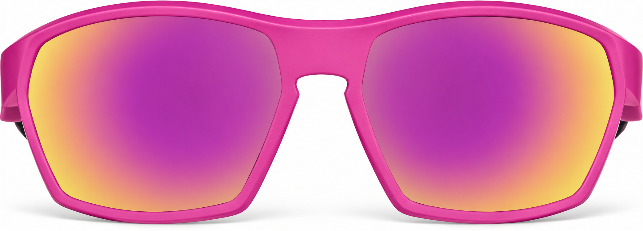 Red with Rose Gold Mirror Geometric Sunglasses · Red with Rose Gold Mirror · reference