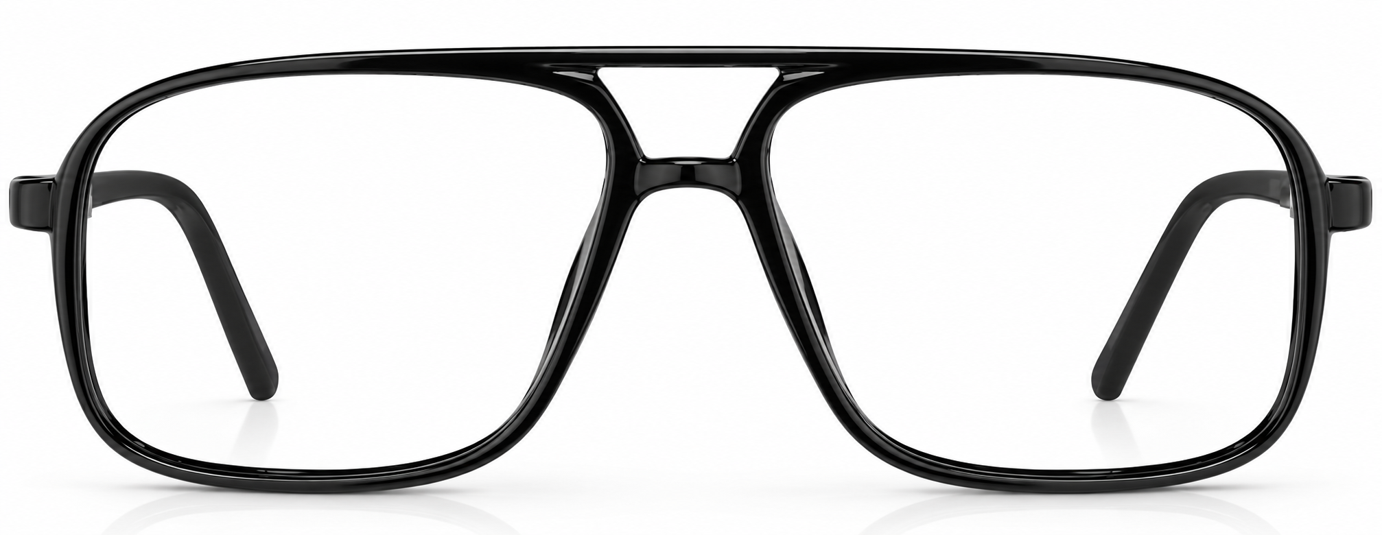Black The Forehead Kiss Glasses · Black · reference