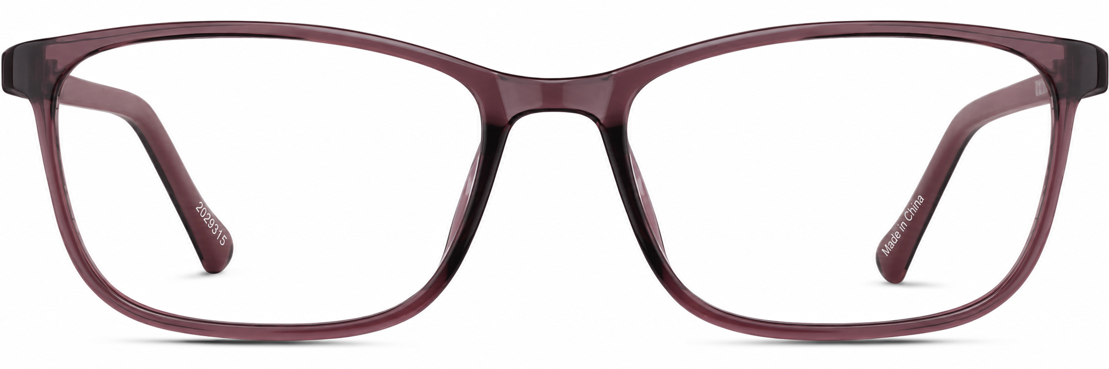 Brown Kids' Rectangle Glasses · Brown · reference
