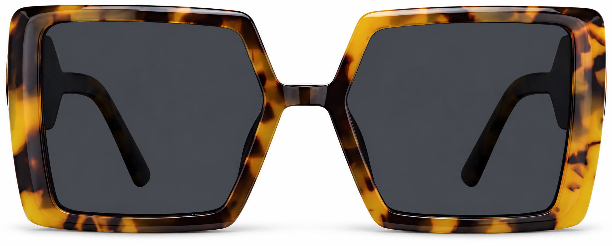 Tortoiseshell Square Sunglasses · Tortoiseshell · reference