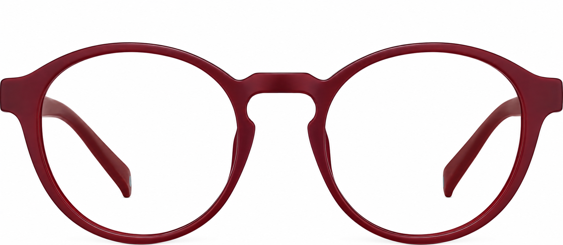 Red Round Glasses · Red · reference