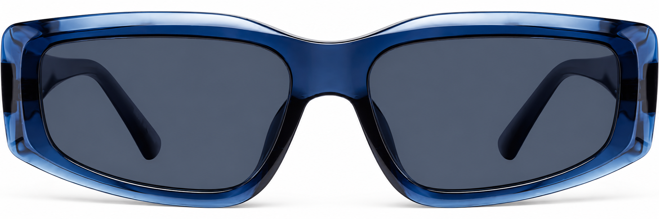 Blue Rectangle Sunglasses · Blue · reference