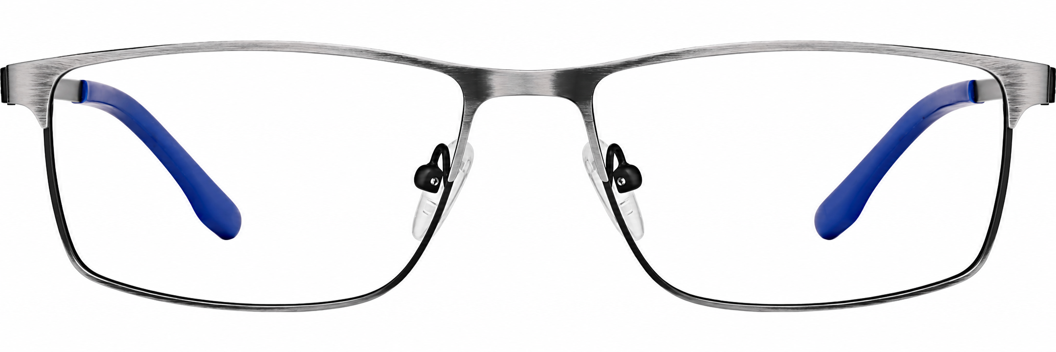 Gray Rectangle Glasses · Gray · reference