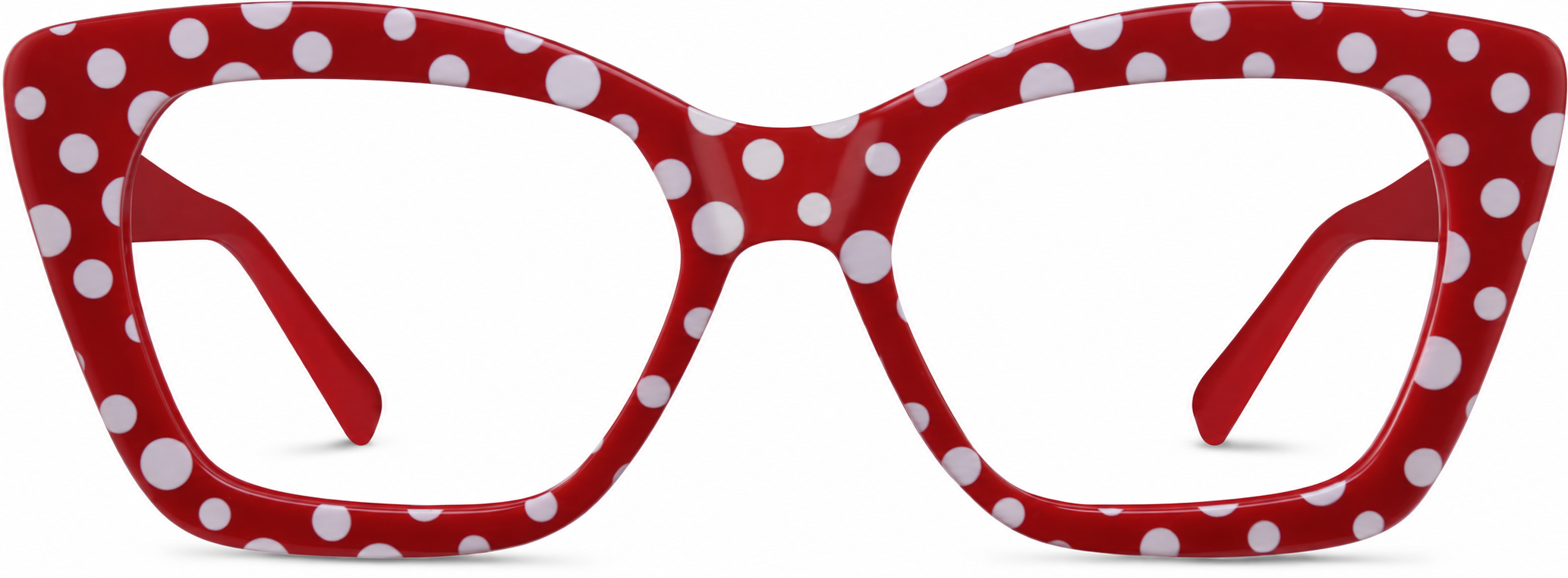 Red Square Glasses · Red · reference