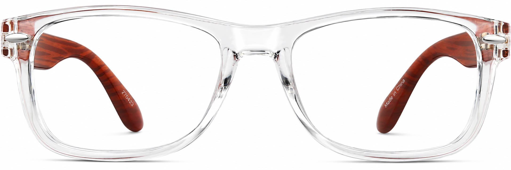 Clear Square Glasses · Clear · reference