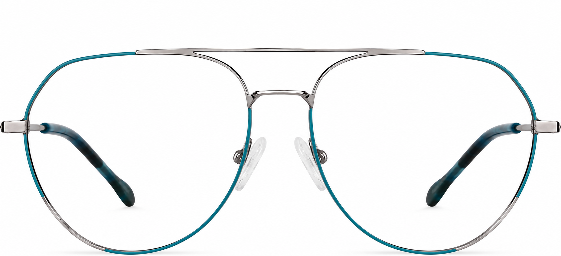 Turquoise Aviator Glasses · Turquoise · reference