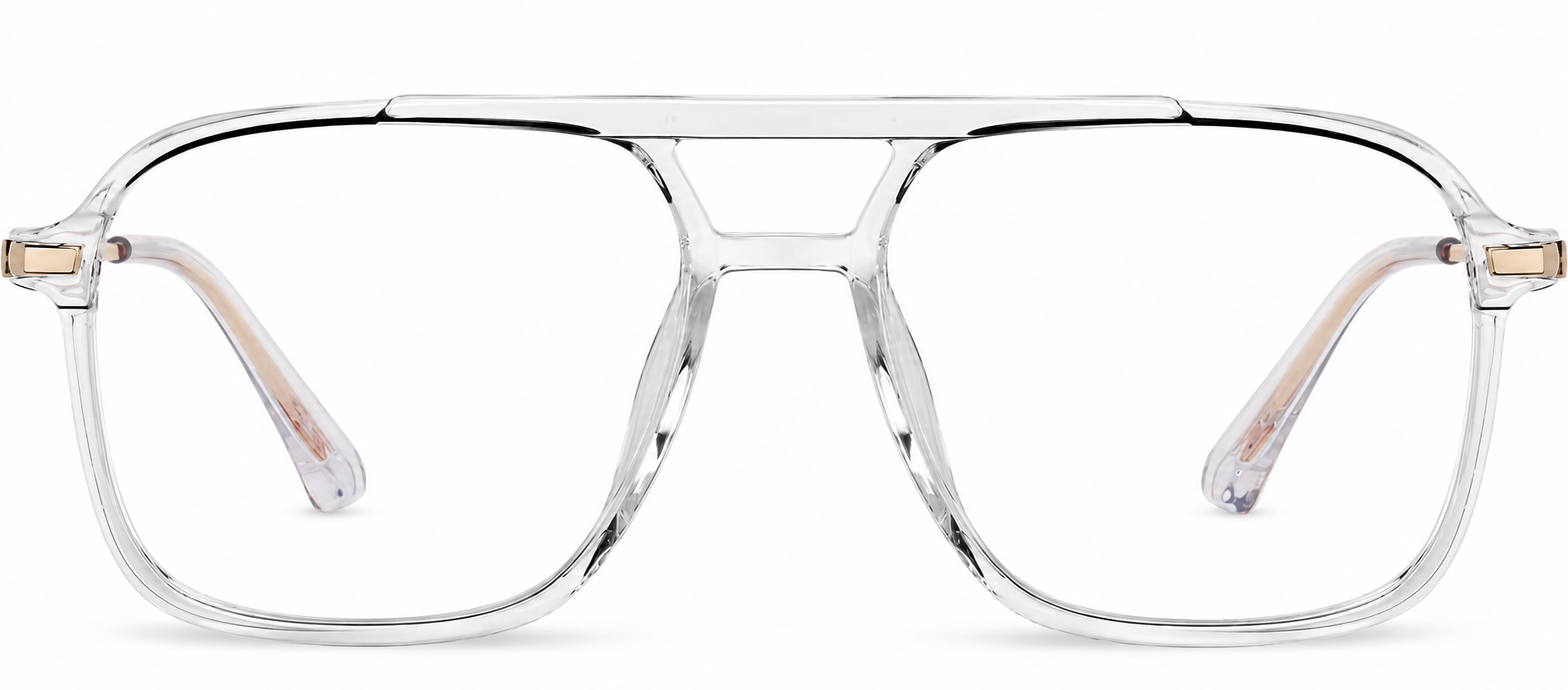 Clear Aviator Glasses · Clear · reference