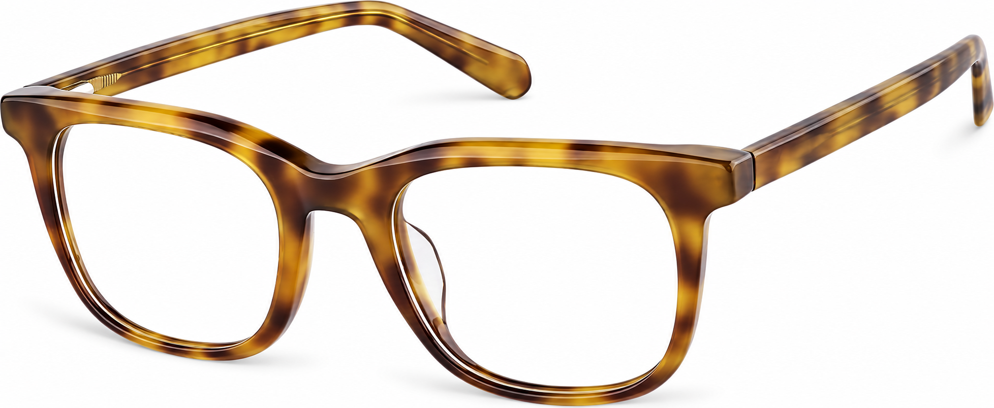 Tortoiseshell Square Glasses · Tortoiseshell · reference