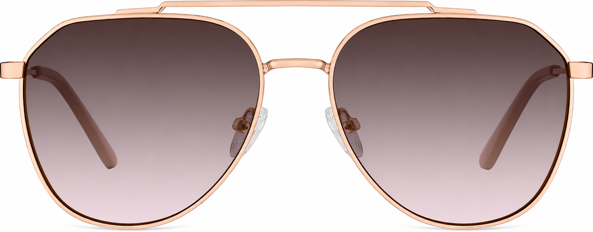 Rose Gold Aviator Sunglasses · Rose Gold · reference