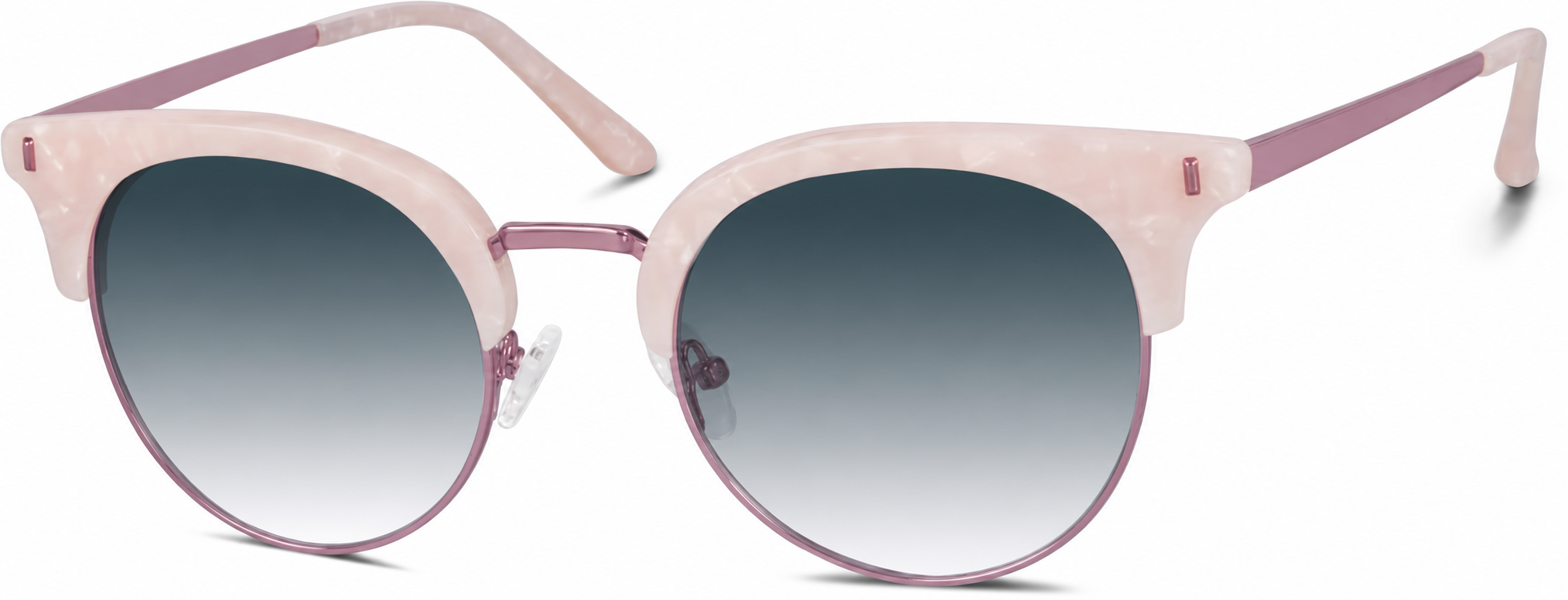 Premium Browline Sunglasses · Pink · reference